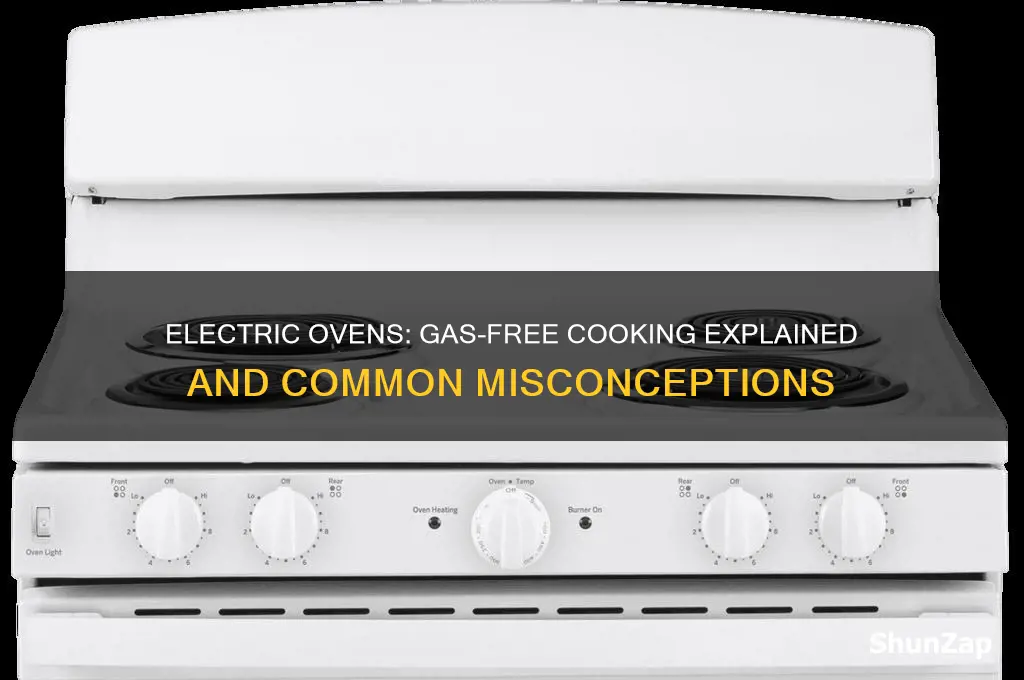 does electric oven use gas