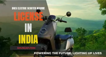 Electric Scooters: License Requirements in India