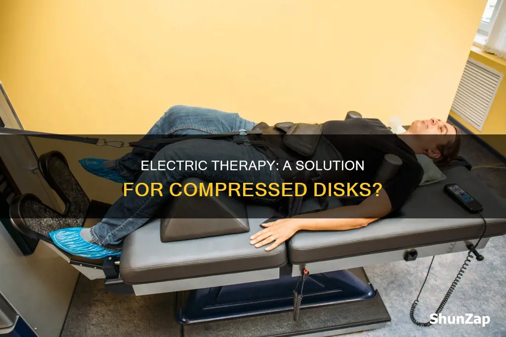 does electric therapy help with compressed disks