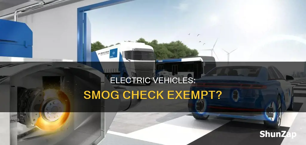 does electric vehicle require smog check