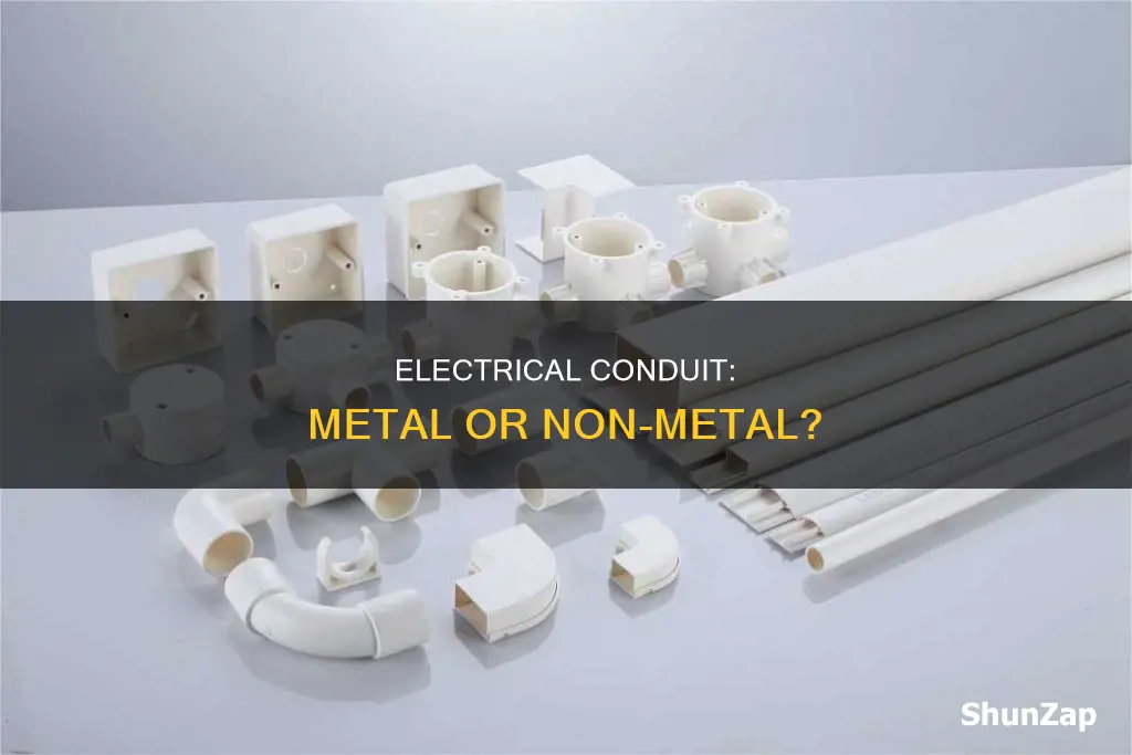 does electrical conduit have to be metal