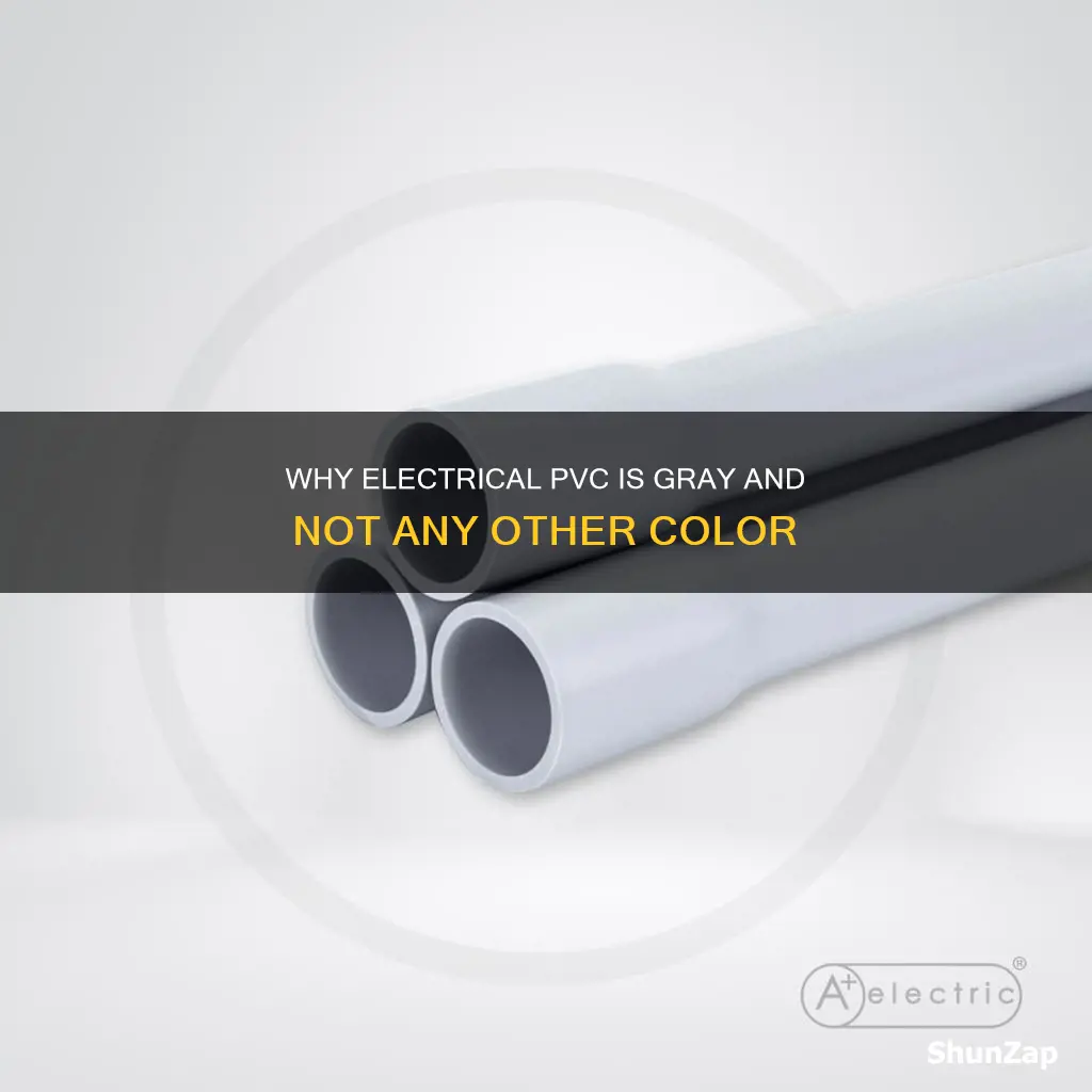 does electrical pvc have to be gray