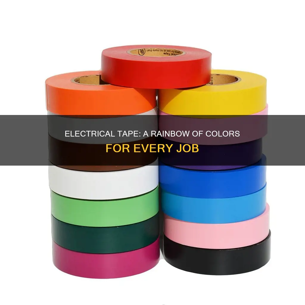 does electrical tape come in different colors