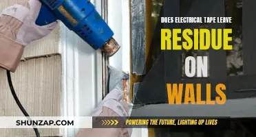Electrical Tape: Residue Risk on Walls?