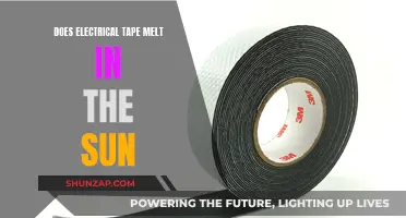 Electrical Tape and Sun Exposure: Melting Risk?