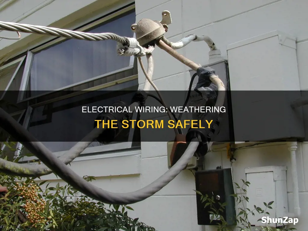 does electrical wiring go bad in weather
