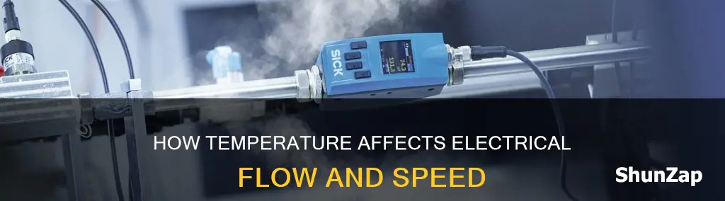 does electricity flow faster in higher temperature