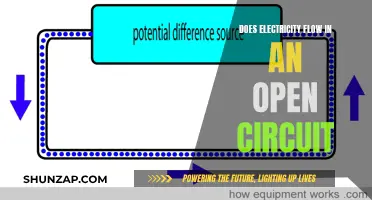 Electricity and Open Circuits: Flow or No-Go?
