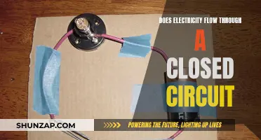 Electricity's Path: Closed Circuit Flow Explained