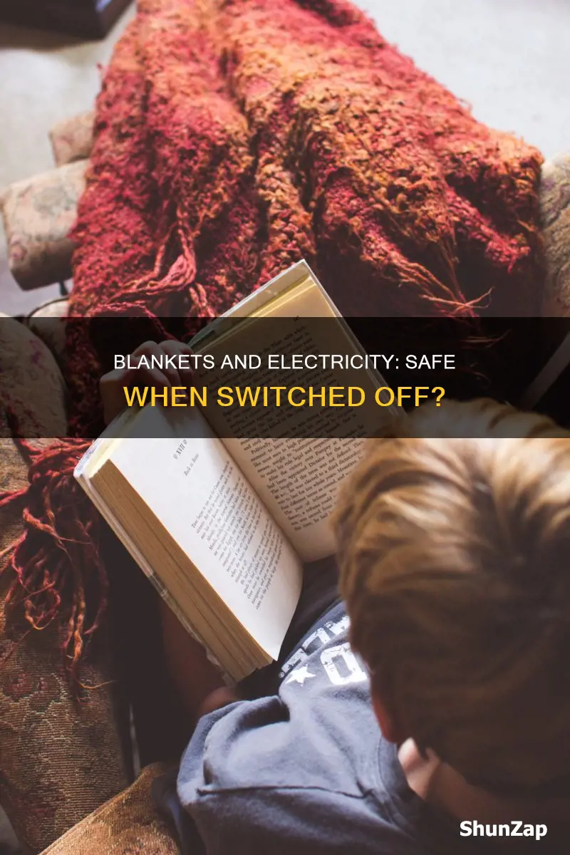 does electricity go to blanket while off