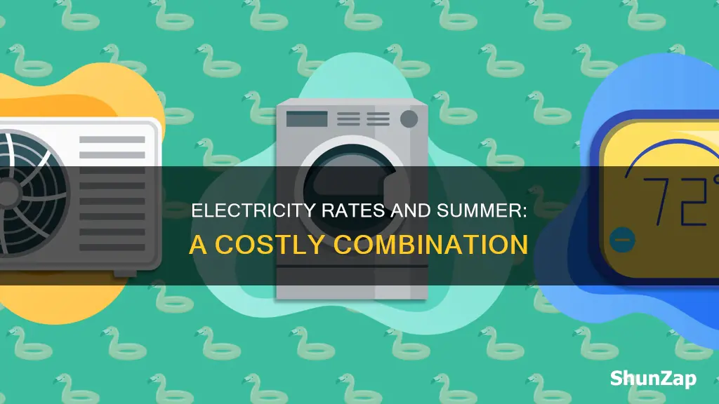 does electricity go up in the summer