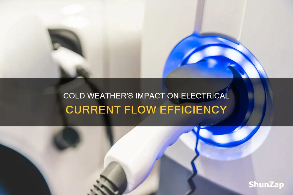 does electricity run slower in colder weather