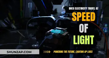 Electricity's Speed: As Fast as Light?