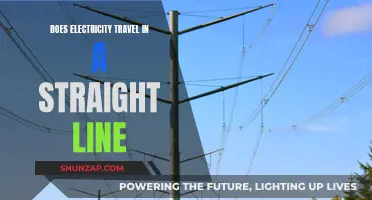 Electricity's Path: Straight or Not?
