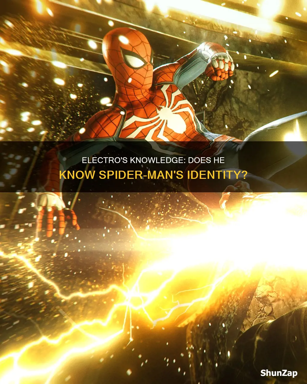 does electro know spider man