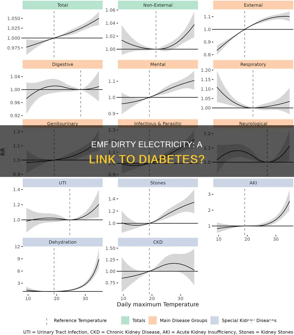 does emf dirty electricity contribute of diabetes