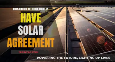 Electric Car Delivery: Solar Power Agreement with Encore?