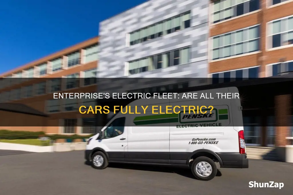 does enterprise have total electric cars