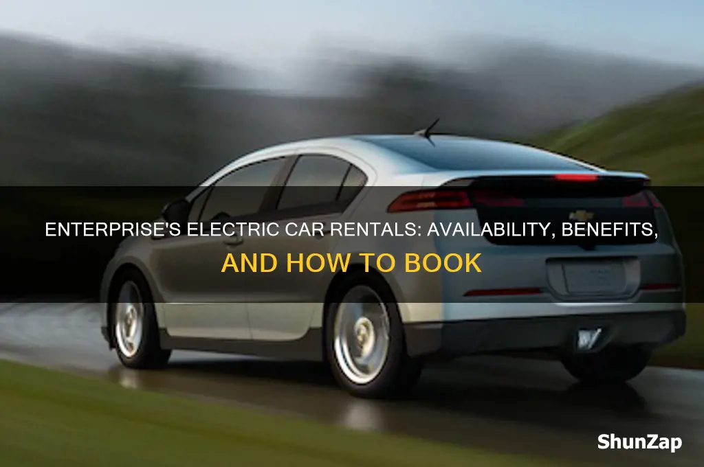 does enterprise rent electric cars