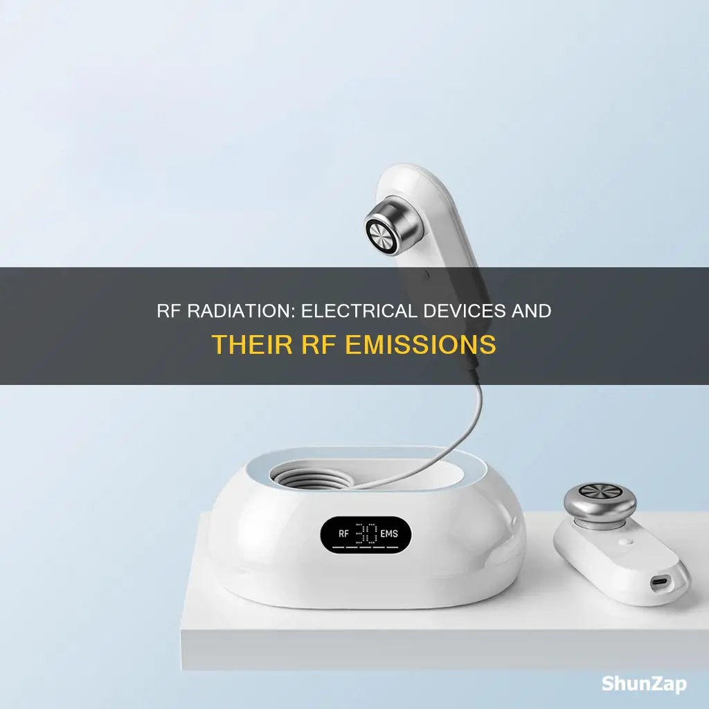 does every electrical device put off rf