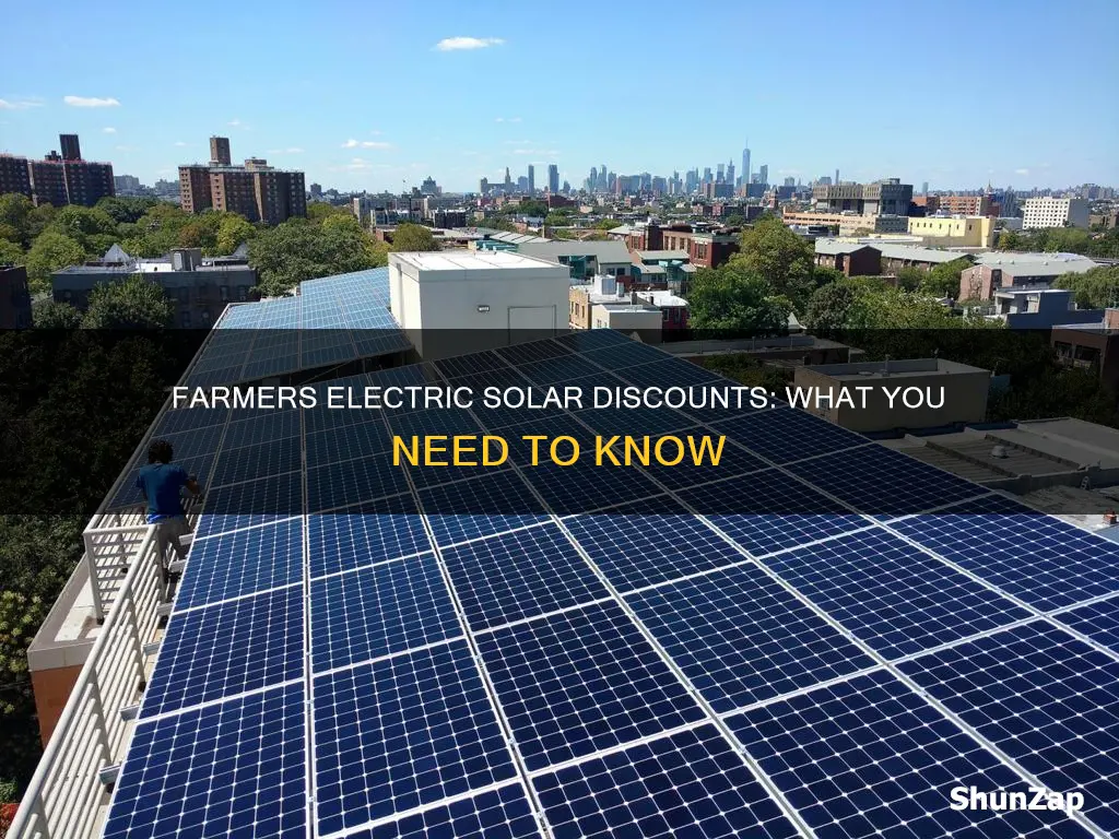does farmers electric do discounts for solar