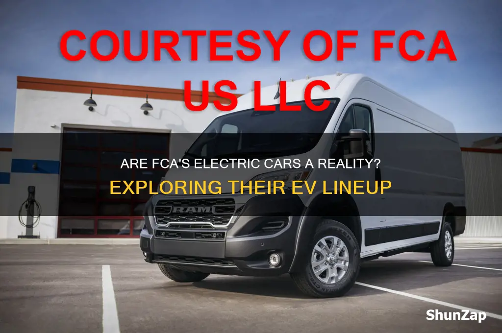does fca have electric cars