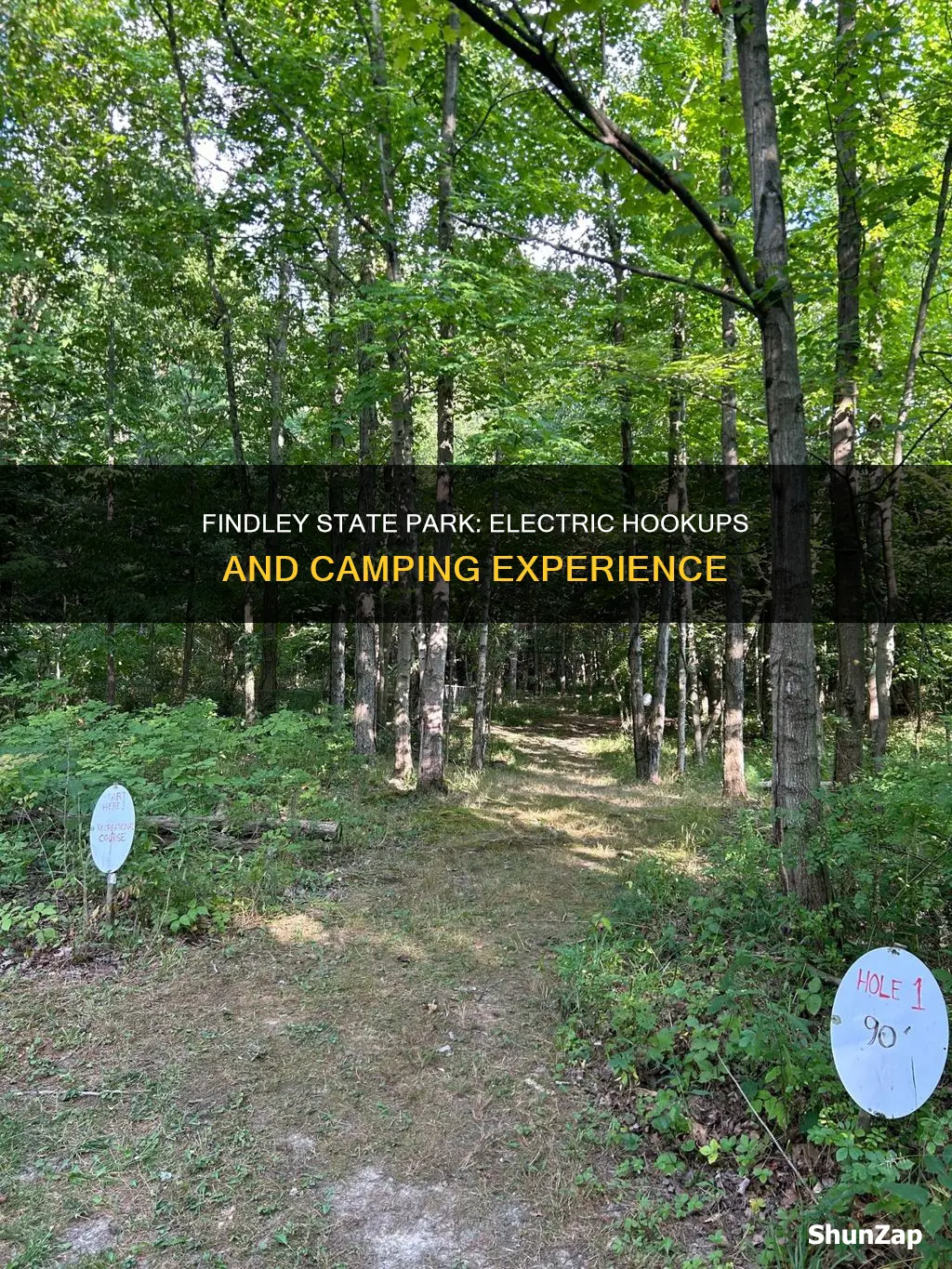 does findley state park have electric hookups