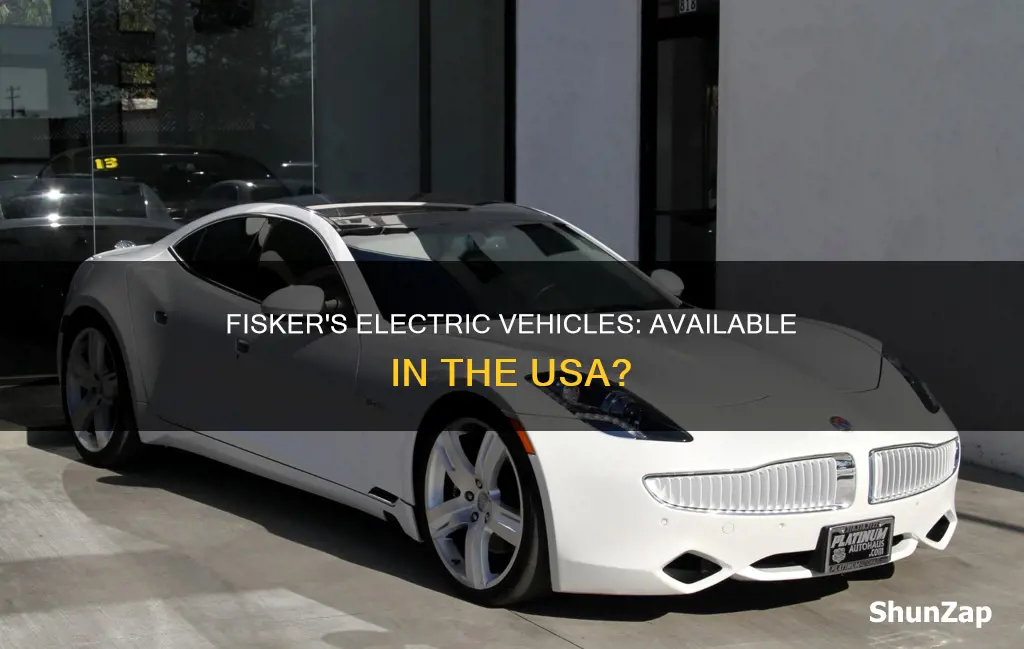 does fisker sale electric vehicles in the usa