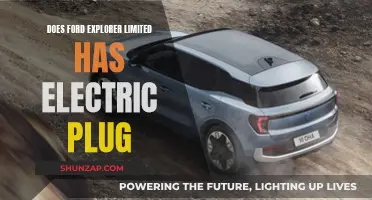 Ford Explorer Limited: Electric Plug Availability