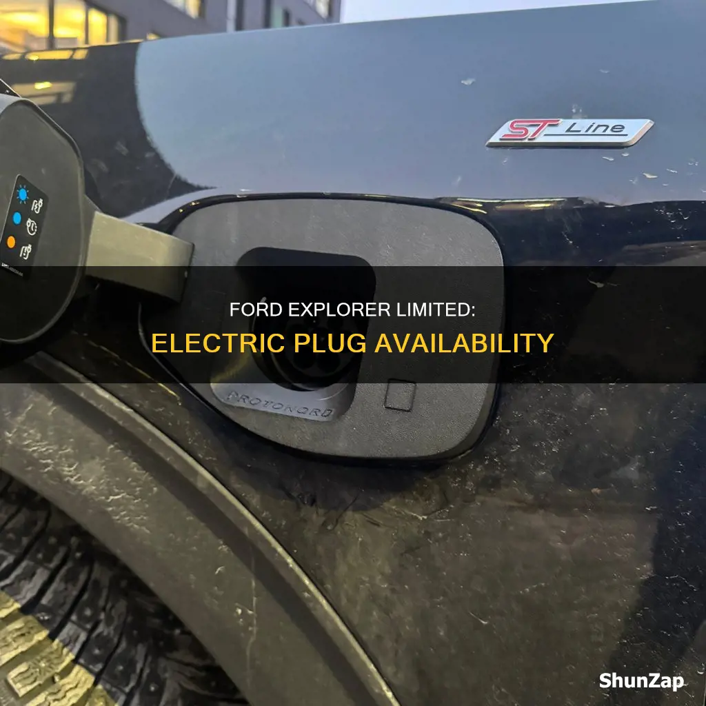 does ford explorer limited has electric plug