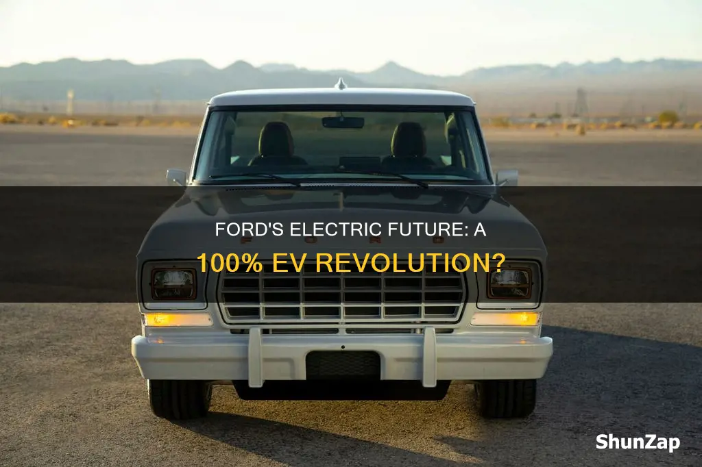 does ford have a 100 electric vehicle