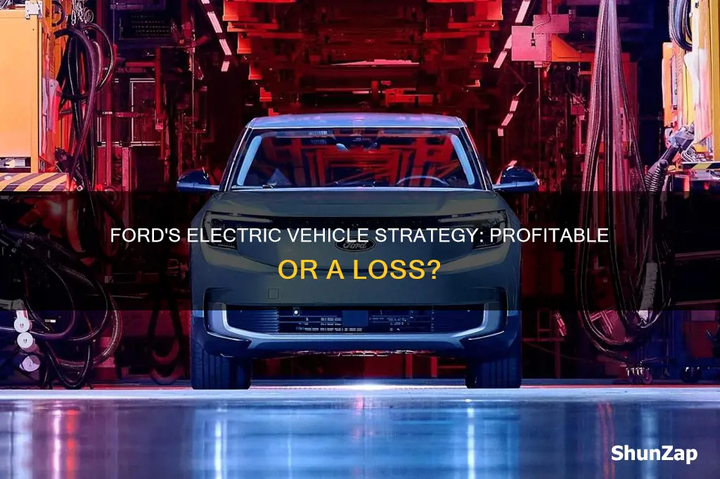 does ford lose money on electric vehicles