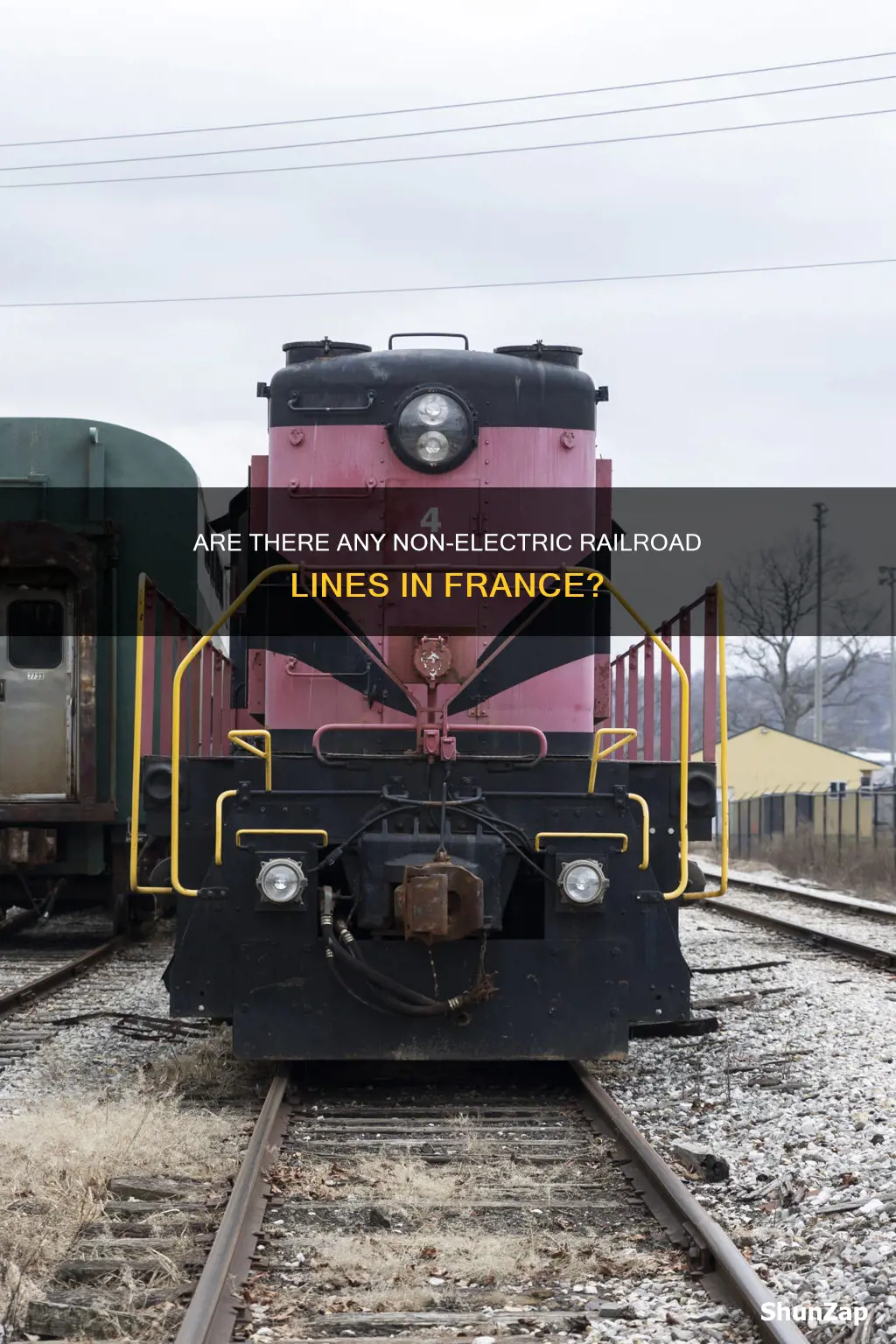 does france have non electric railroad lines