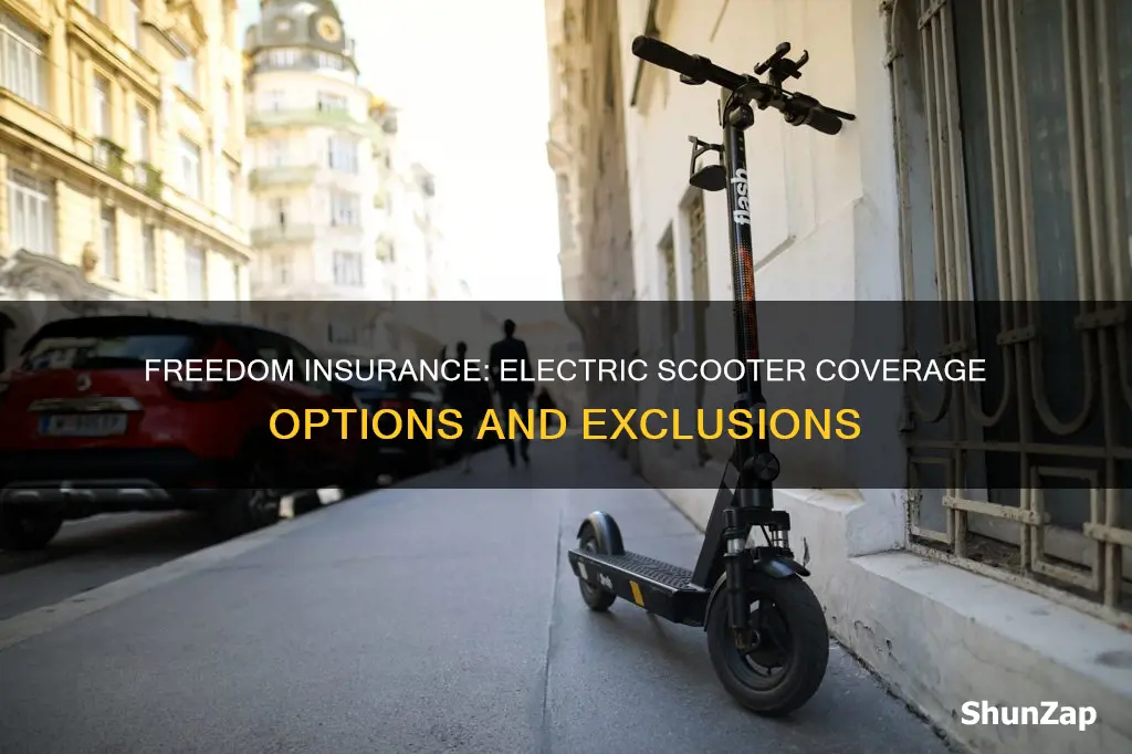 does freedom insurance pay for electric scooters