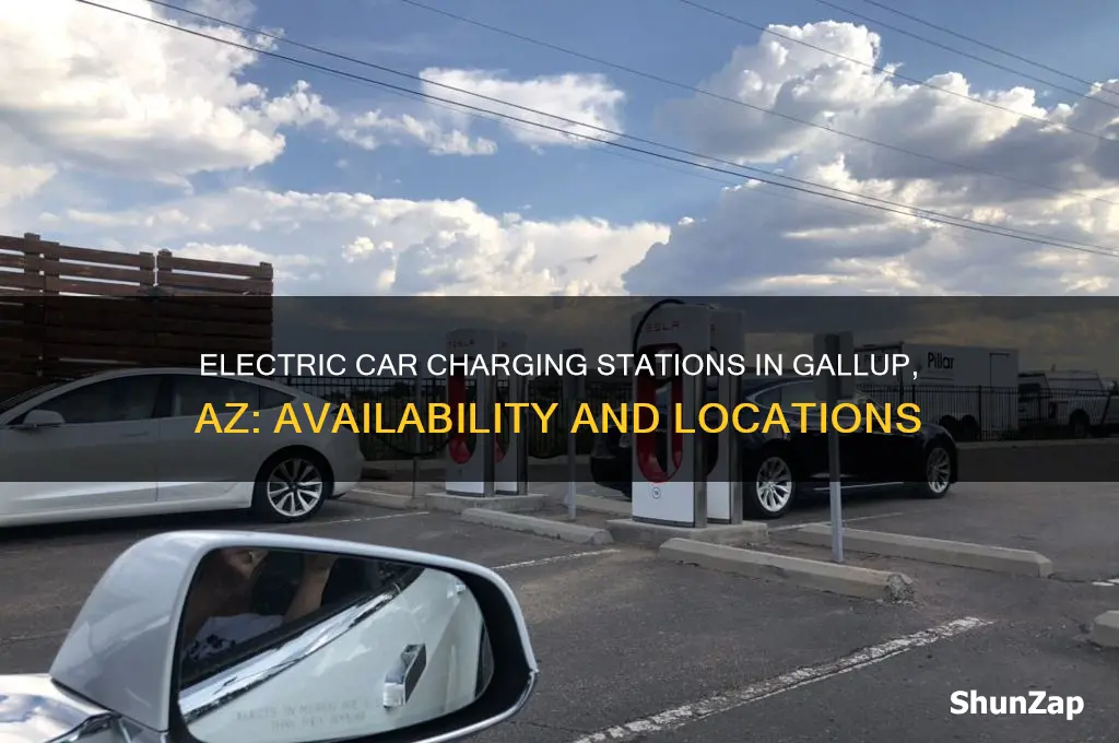 does gallup az have an electric car charging station