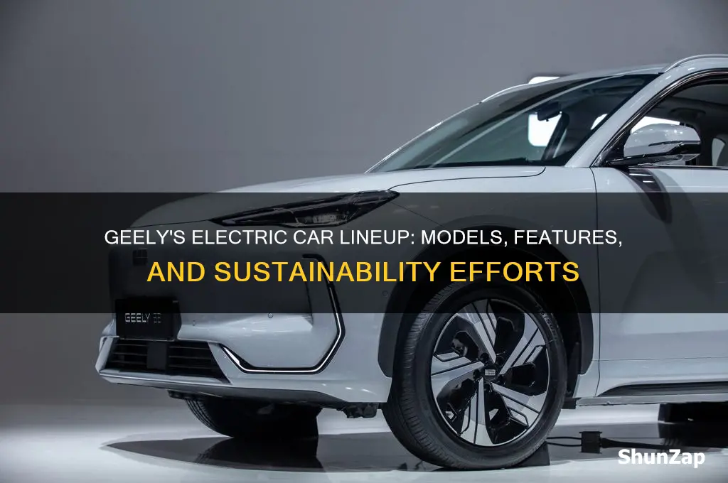 does geely make electric cars