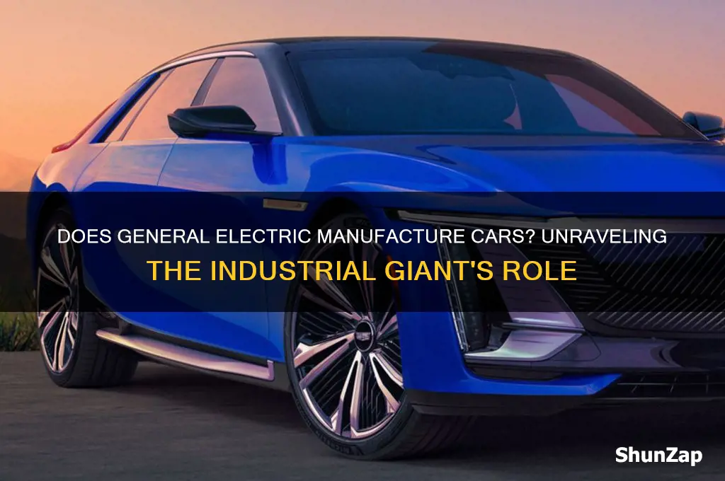 does general electric make cars