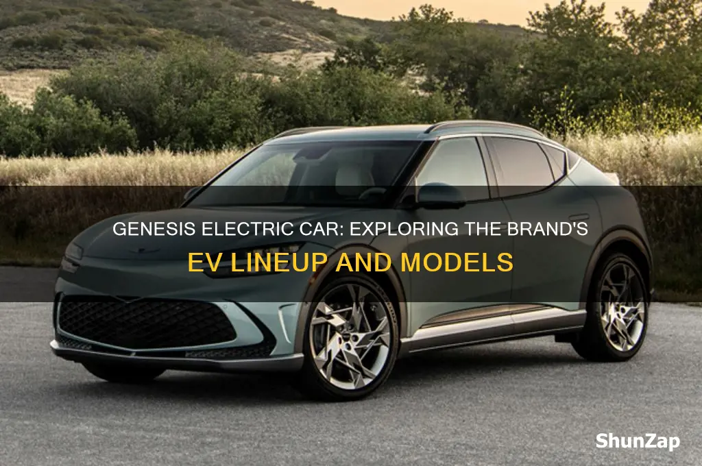 does genesis have an electric car
