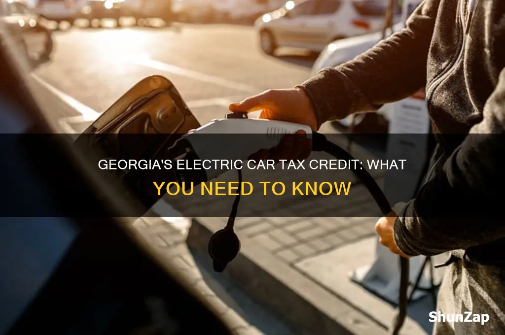 does georgia have a tax credit for electric cars