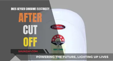 Geyser Electricity Consumption: Cut-Off Confusion?