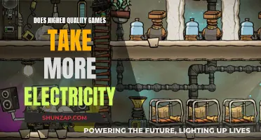Quality Games: Power Consumption and Performance