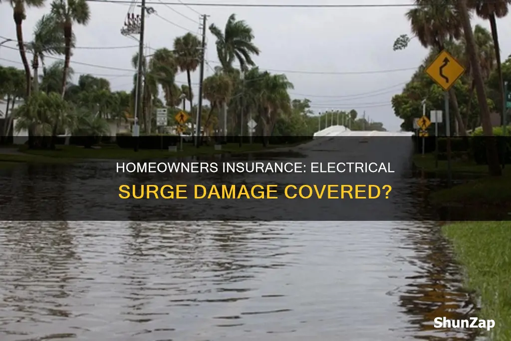 does homeowners insurance cover electrical surge damage