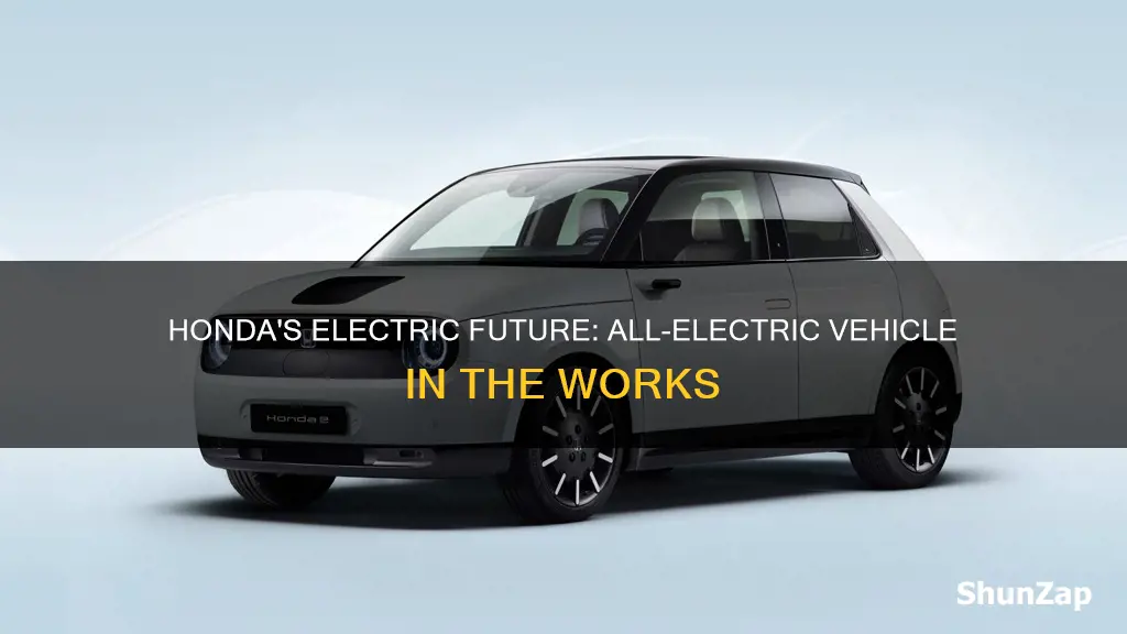 does honda have an all electric vehicle