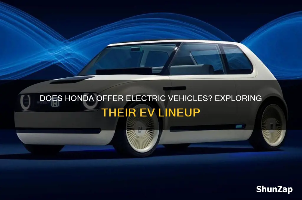does honda make an electric car