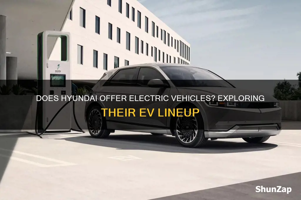 does hunday make an electric car