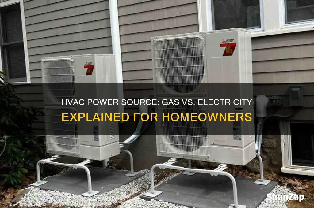 does hvac use gas or electricity