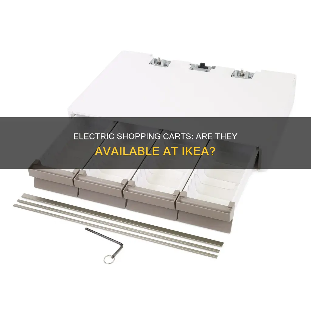 does ikea have electric carts for customers