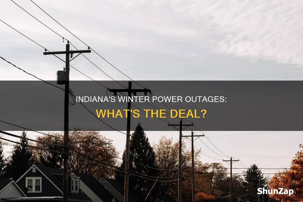 does indiana disconnect electricity in the winter