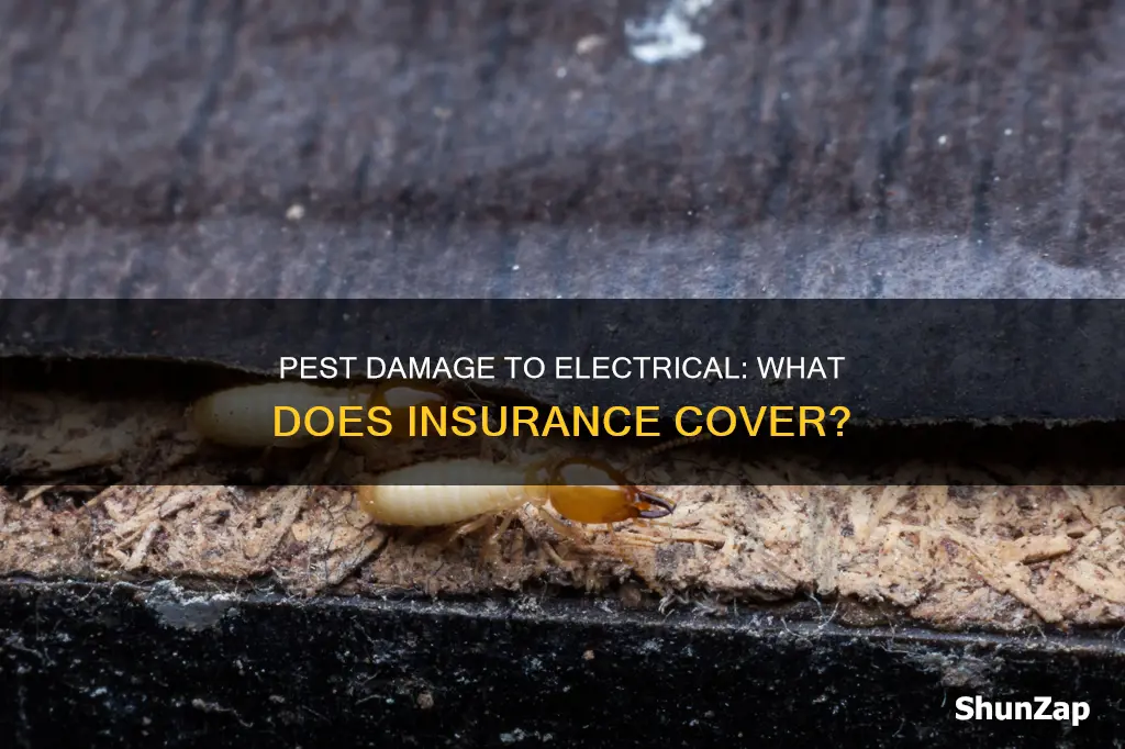 does insurance cover pest damage to electrical