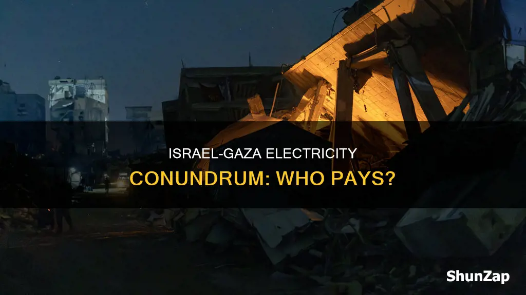 does israel give free electricity to gaza